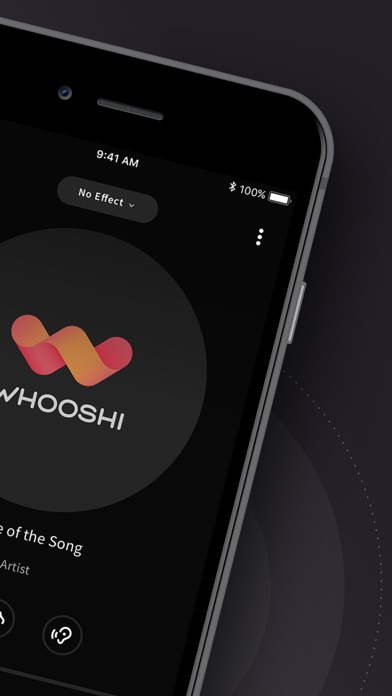 Screenshot #2 pour WHOOSHI Personal Audio Player