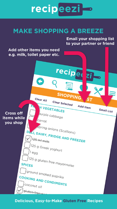 recipeezi Gluten Free screenshot 4