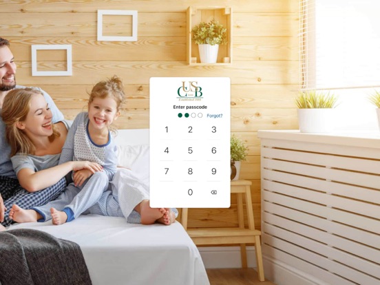 CUSB Banking iPad screenshot 1 - Finance app
