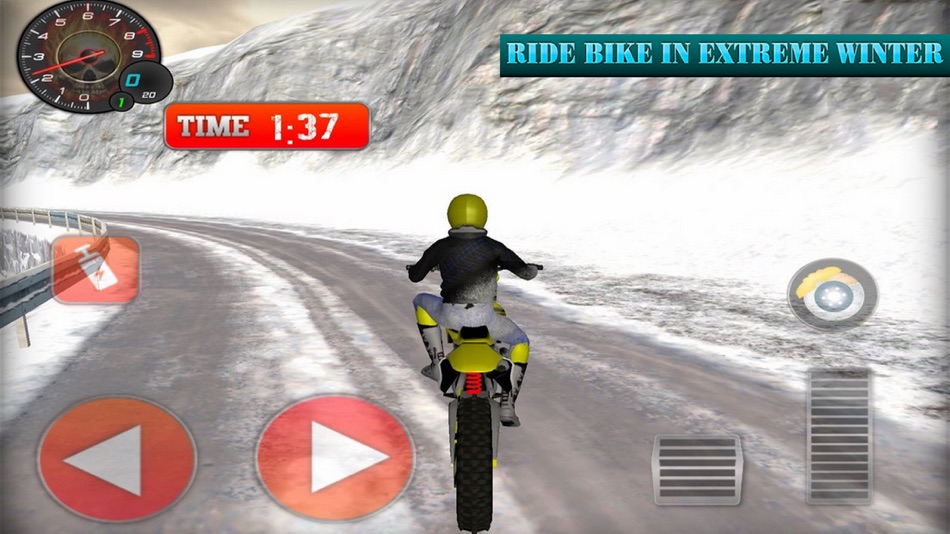 Winter Skill Driving Motorcycl - 1.0 - (iOS)