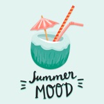 Download Hot Summer Mood Stickers app