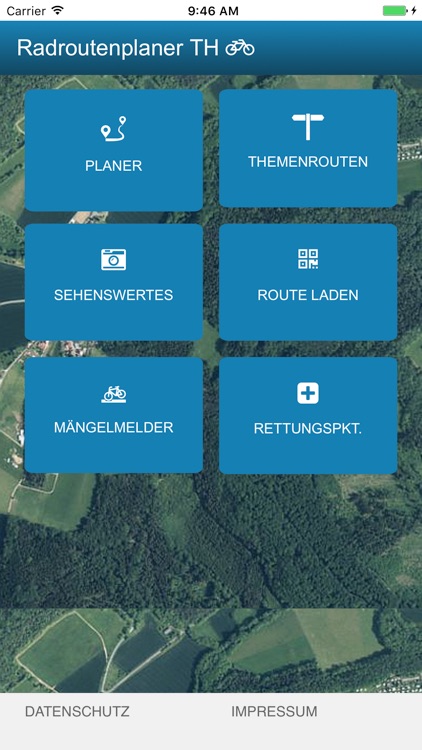 Radroutenplaner Thüringen