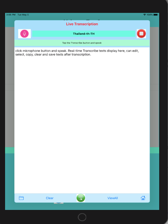 Screenshot #5 pour Speech To Text To Speech