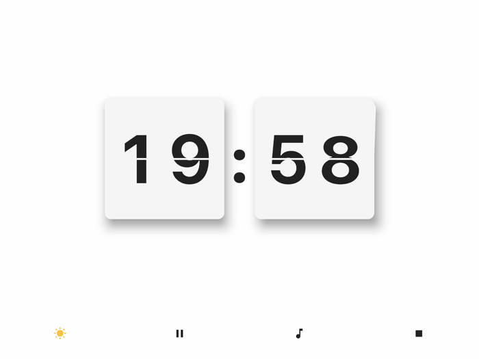 Flip Pomodoro Clock
