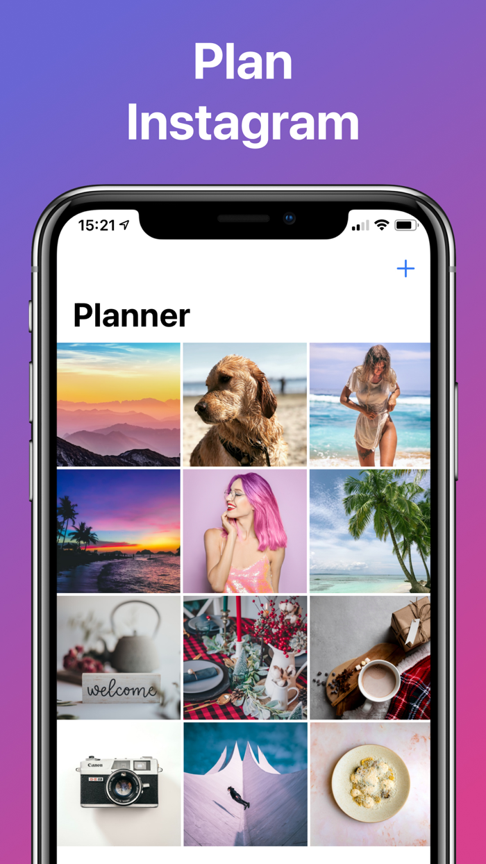 My grid preview planner