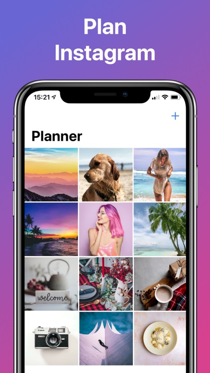 My grid preview planner