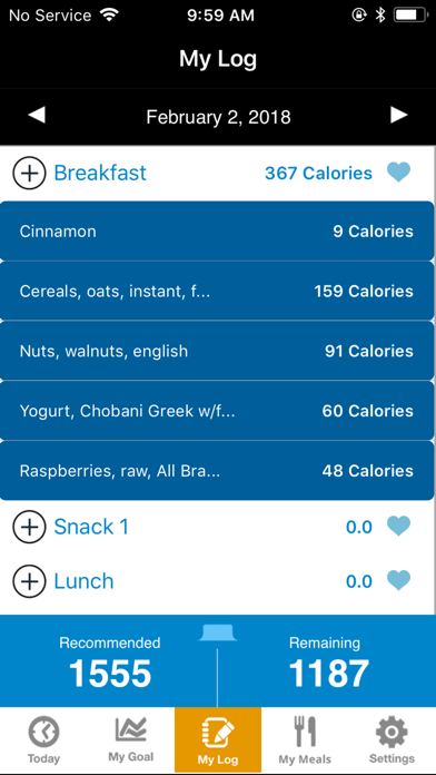 DietMaster Go Australia Screenshot