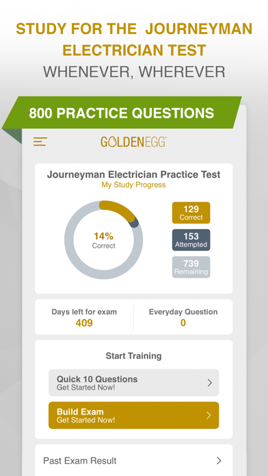 Screenshot #1 pour Journeyman Electrician Exam.