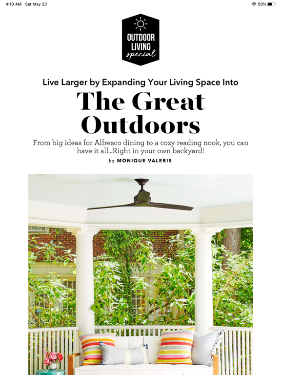 Good Housekeeping Magazine US iPad screenshot 5 - Lifestyle app