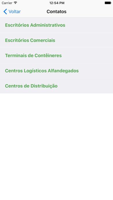Santos Brasil APP screenshot