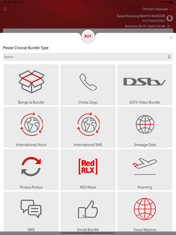 Screenshot #6 pour My Vodacom Tanzania