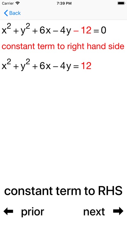 Circles and Equations