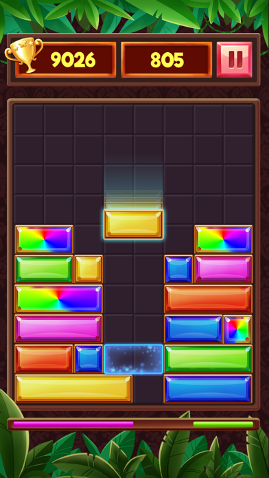 Falling Jewel Puzzle screenshot 3