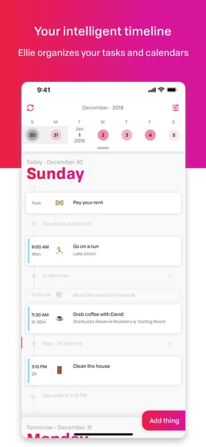 Ellie Calendar