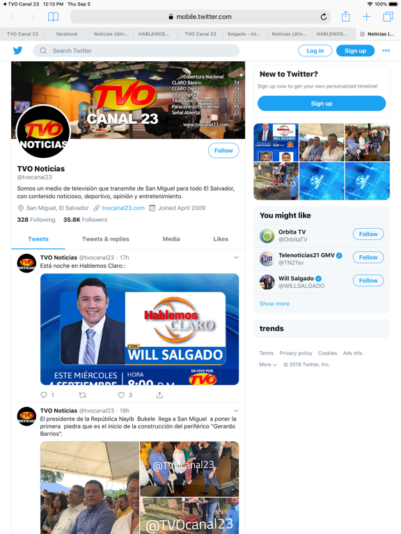 TVO Canal 23 iPad screenshot 9 - Entertainment app