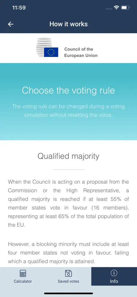 Council Voting Calculator