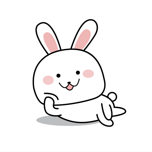 Sweet Rabbit Animated Stickers