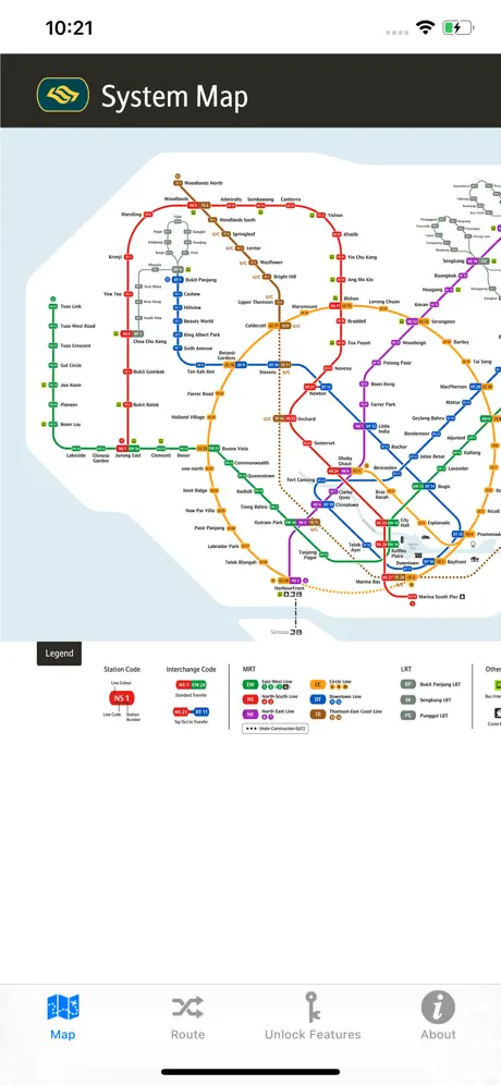 Singapore MRT LRT Offline