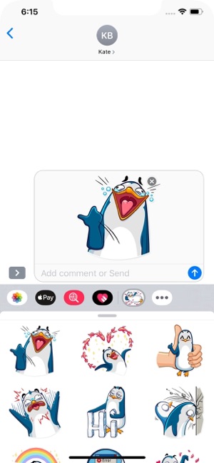 Penguin Stickers Pack(圖4)-速報App