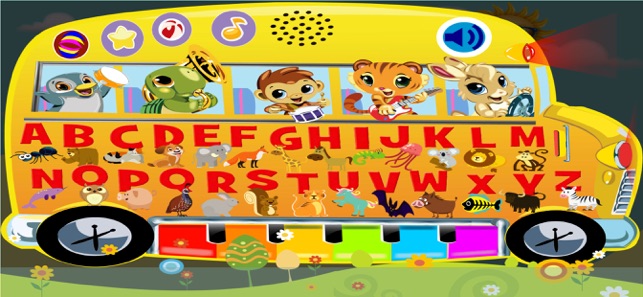 Touch Magic Learning Bus A B C(圖2)-速報App