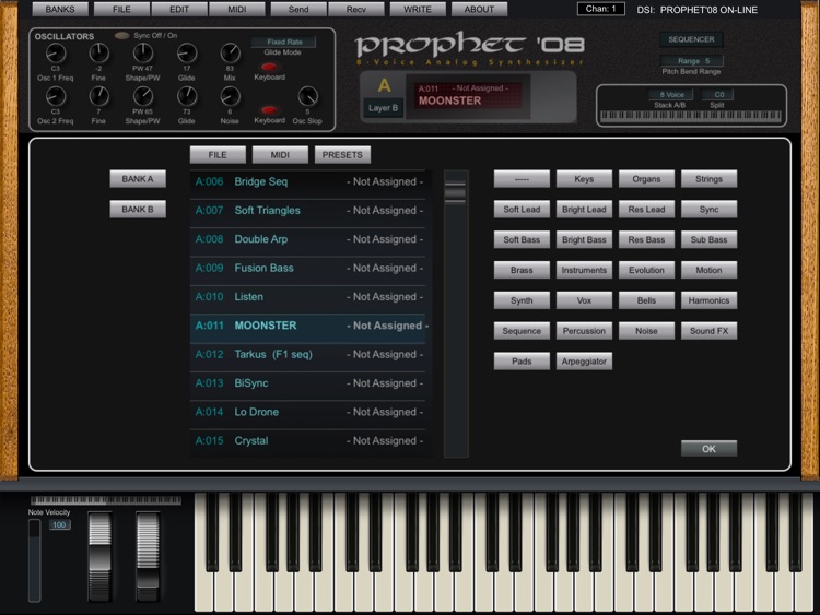 Prophet '08 Sound Editor