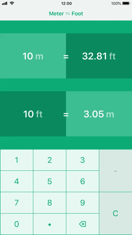 Meters to Feet | m to ft screenshot 2 of 6