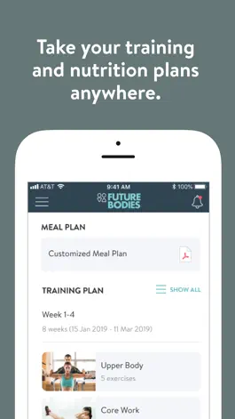 Game screenshot Future Bodies Coaching App apk