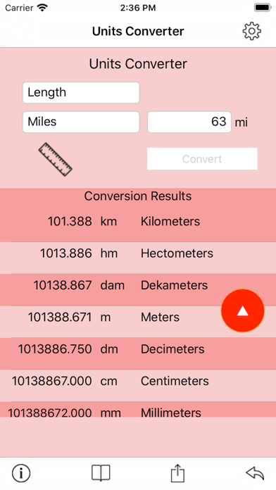 Screenshot #2 pour My Units Converter