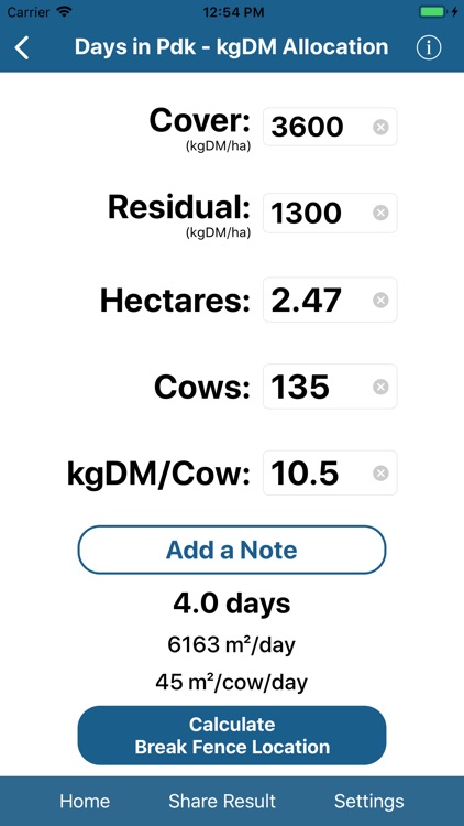 Grazing Calculator