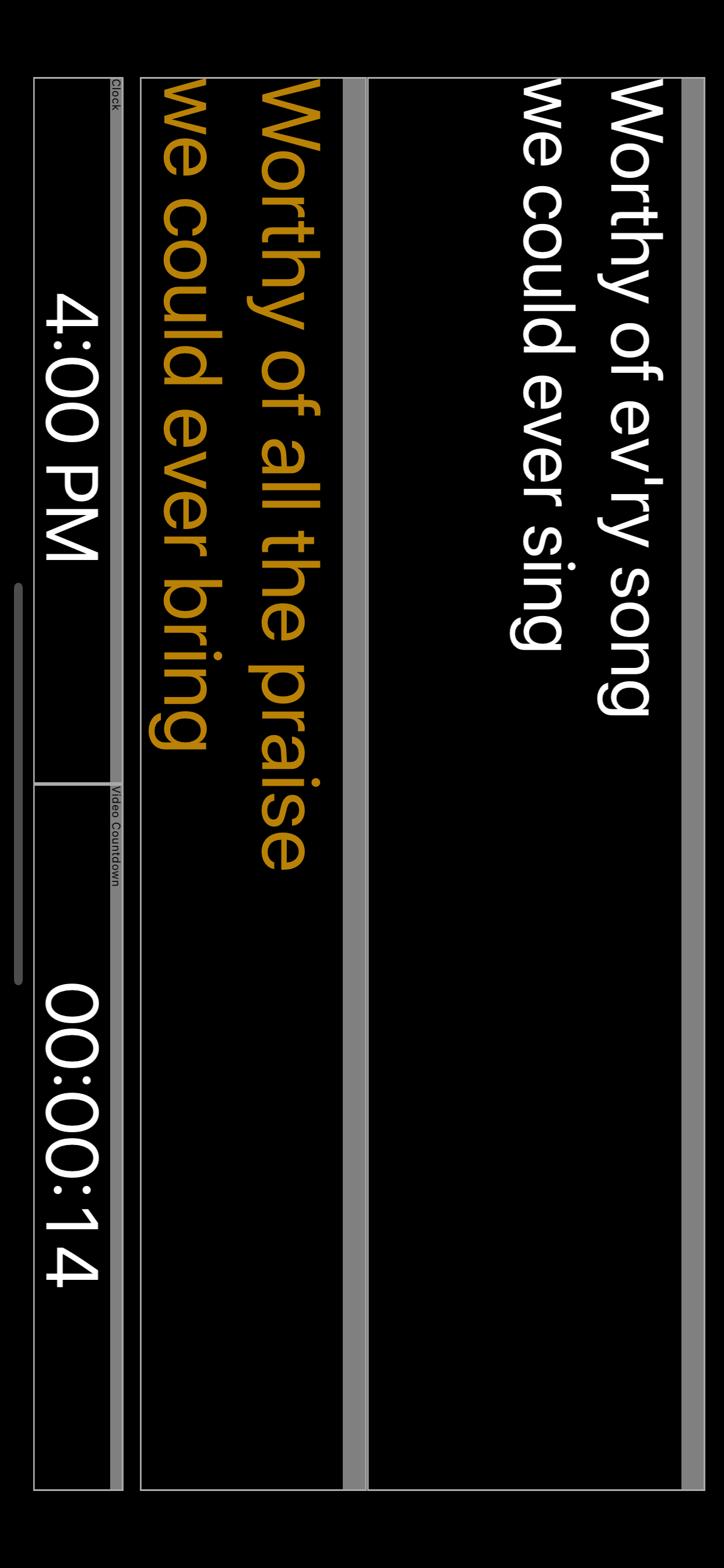 ProPresenter Stage screenshot 2
