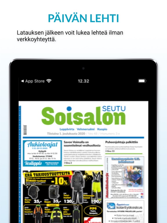 Screenshot #6 pour Soisalon Seutu, päivän lehti