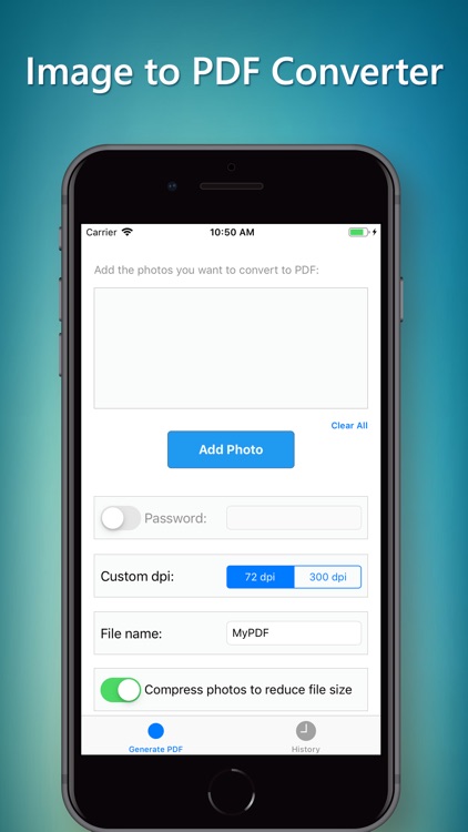 Photos to PDF - png jpg to PDF