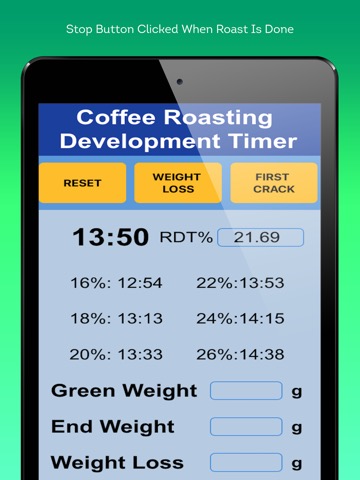 Coffee Roasting RDT Timerのおすすめ画像3