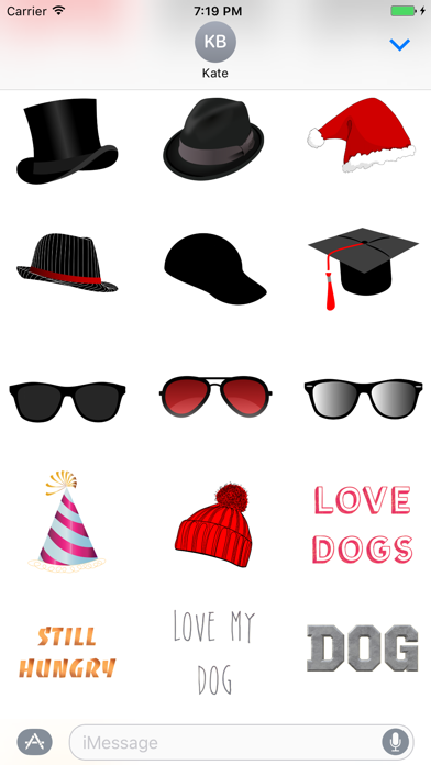 Dogs - Dog Stickers Messages Screenshot