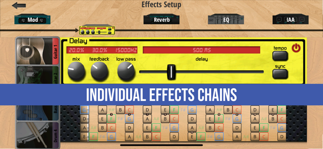 ‎Jam Maestro : créer une tablature de guitare Capture d'écran