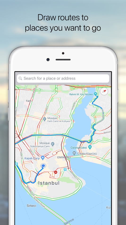 #5. GO! Maps (iOS) Podle: ERBA MUSAVIRLIK ITHALAT IHRACAT VE PAZARLAMA LIMITED SIRKETI