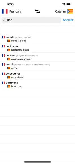 Game screenshot Dictionnaire Catalan-Français hack