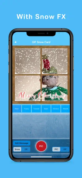 Game screenshot Snow FX Рождественская камера hack