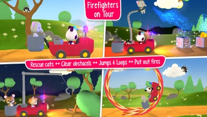 Little Tiger: Fire Truck, Submarine, Spaceship Screenshot 2