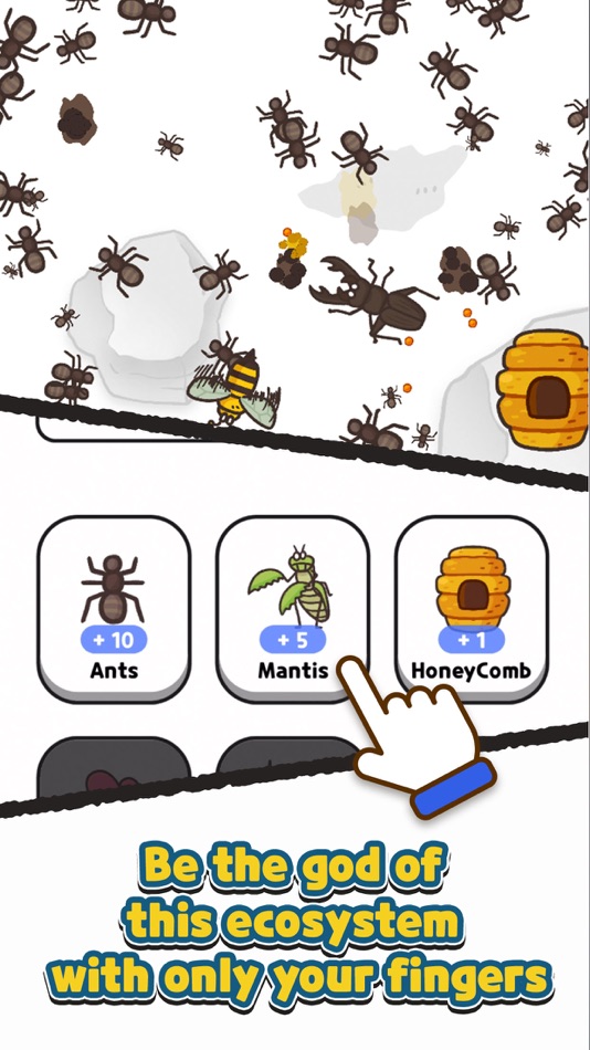 #3. Ants and Mantis (iOS) Podle: MondayOFF