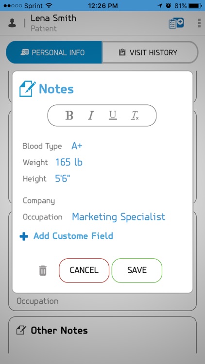 Dr.Pad: Patient Medical Record screenshot-3