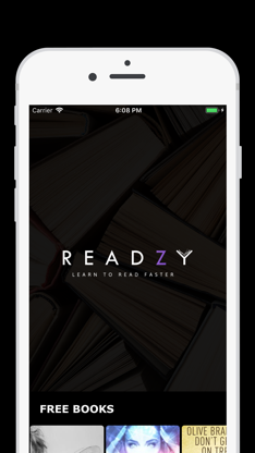 Readzy - Learn to Read Faster screenshot 1