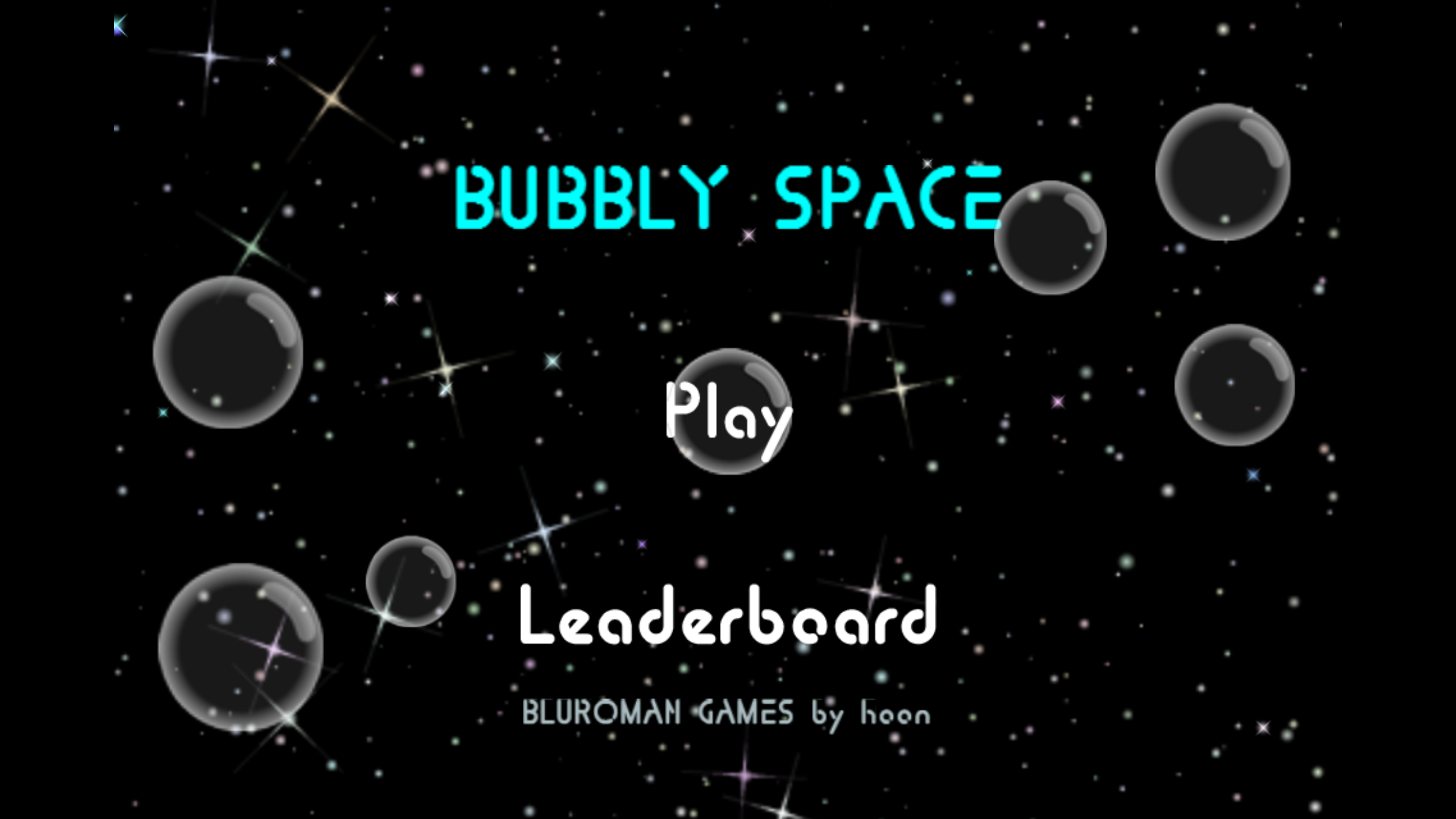 Bubbly Space