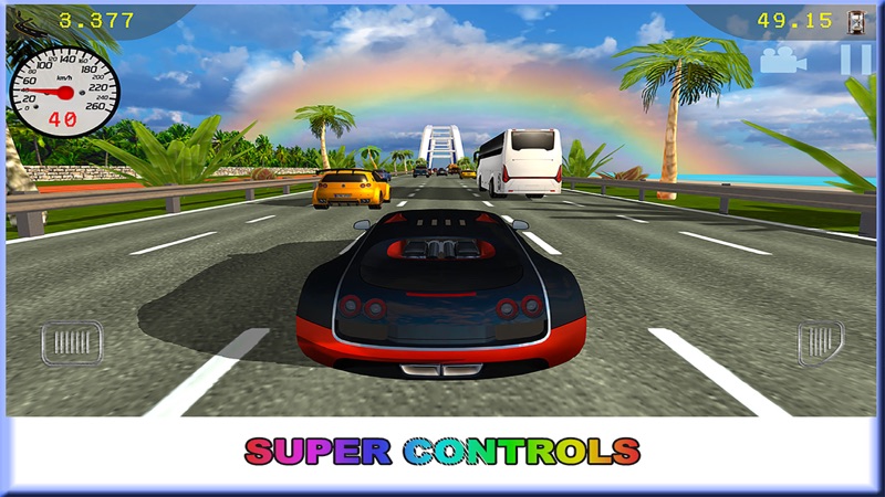 Car Racing: Traffic Goals screenshot 1