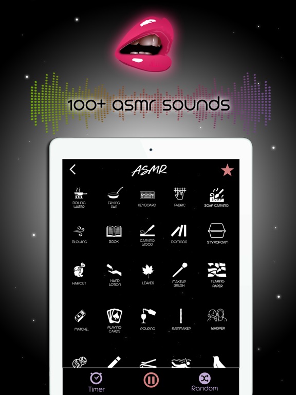 Screenshot #4 pour ASMR Whisper & Tingle Calm App