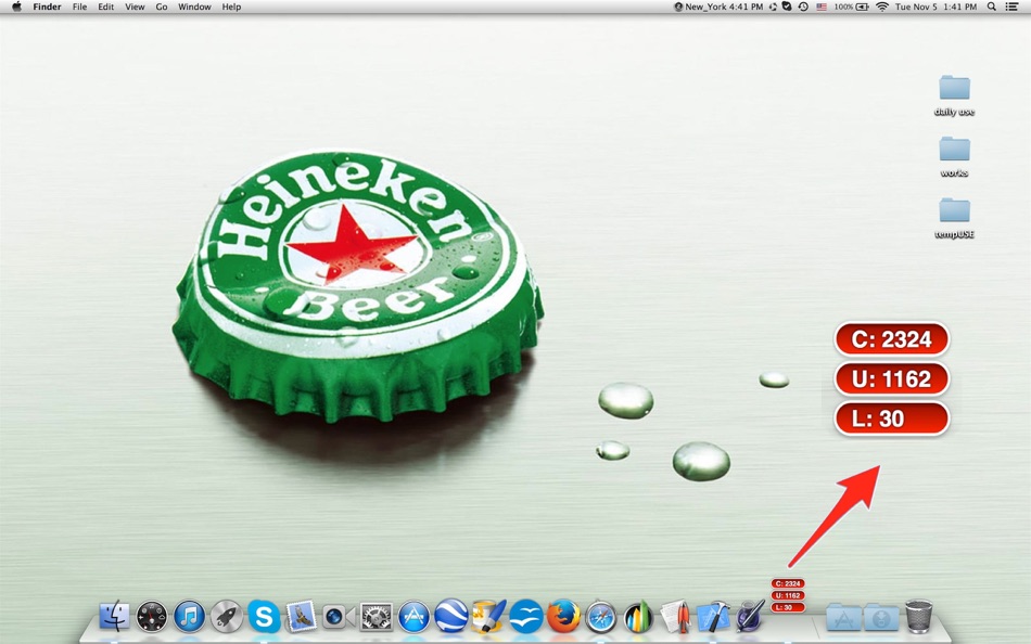 #2. Word Count Icon (macOS) Podle: Jiulong Zhao