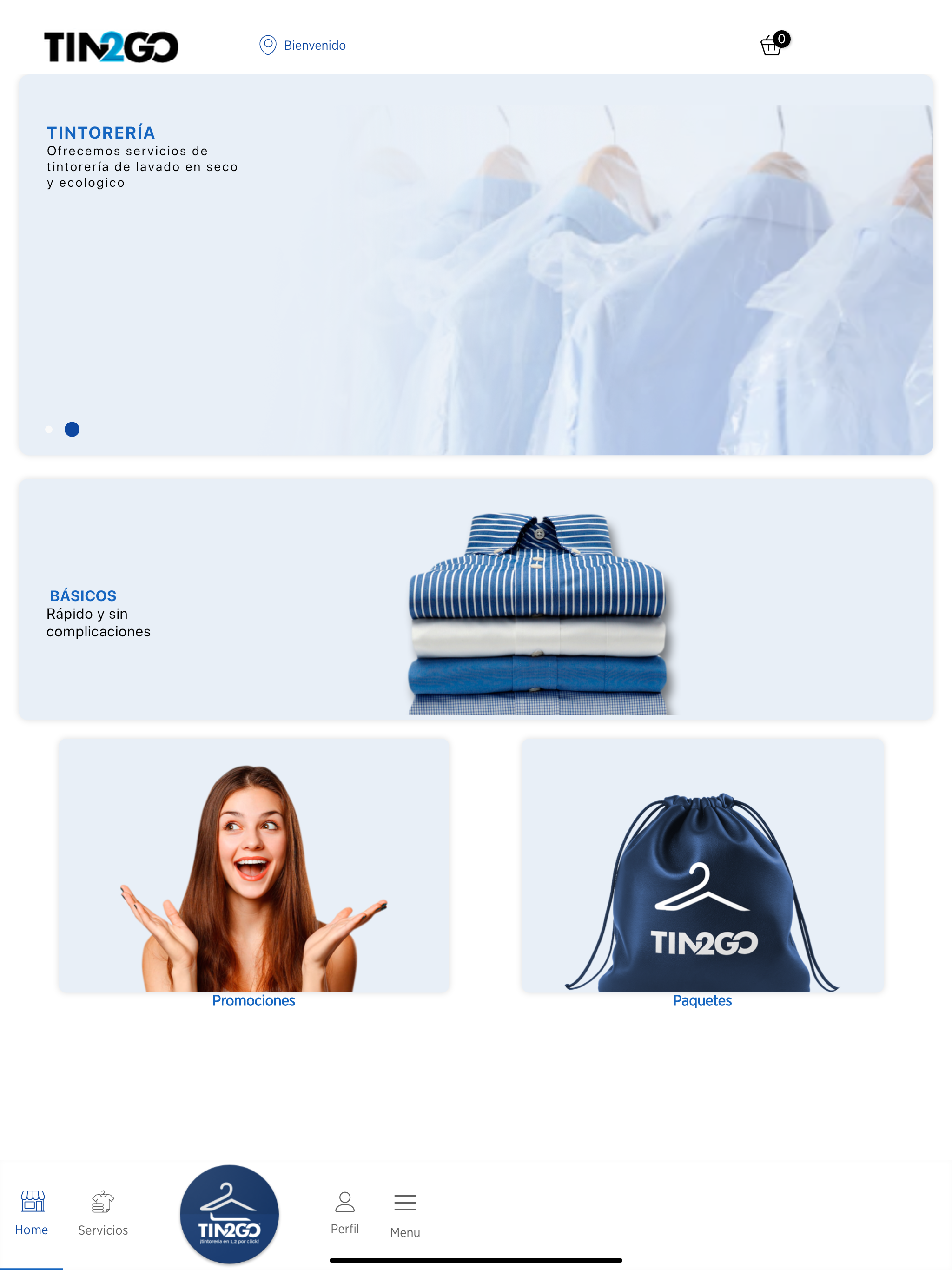 Tin2Go Cliente