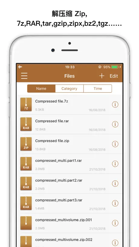 UnRAR - ZIP,RAR,7Z 壓縮,解壓縮檢視檔案