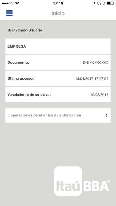 Itaú BBA Banca Corporativa AR screenshot 2
