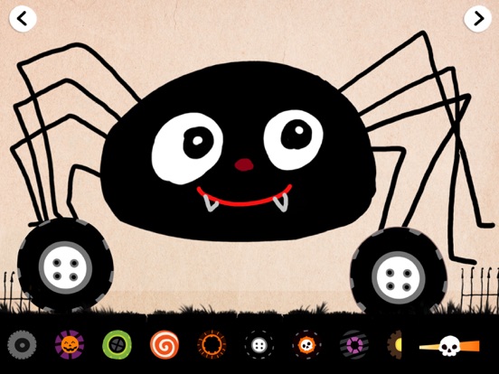 Labo Halloween Car:Kinderspel iPad app afbeelding 7